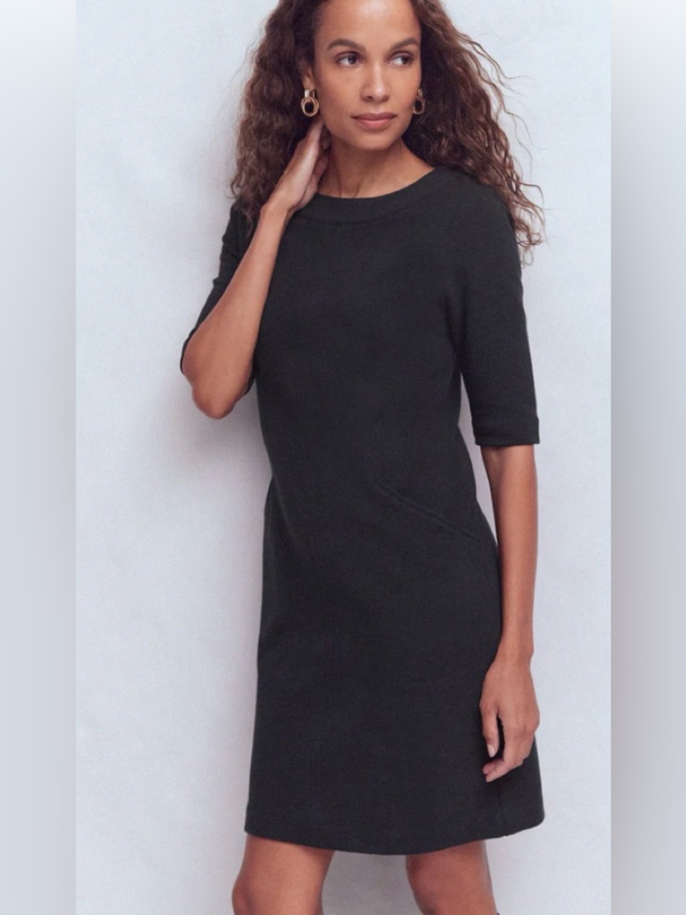Z Supply Black T Shirt Dress